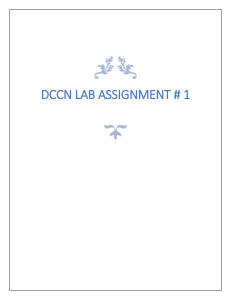 IP Addressing Lab Assignment