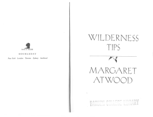 Wilderness Tips by Margaret Atwood: Short Stories