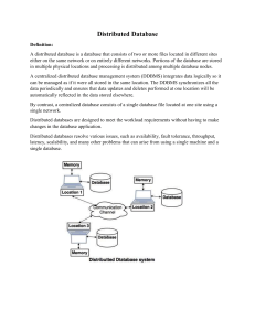 Distributed Databases: Definition, Features, and Applications