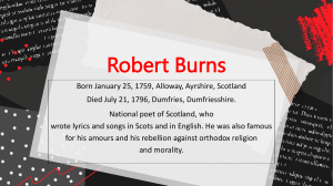 Robert Burns: A Biography of Scotland's National Poet