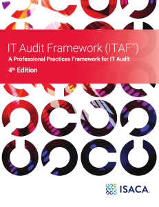 IT Audit Framework (ITAF) 4th Edition