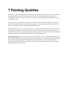 7 Painting Qualities: Essential Skills for Painters