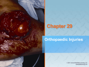 Orthopaedic Injuries: Anatomy, Fractures, Dislocations