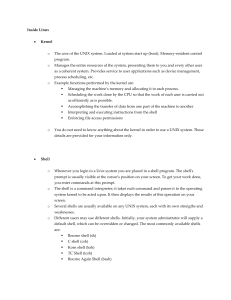 Linux Kernel, Shell, and Utilities Explained