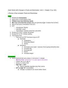 Fluids & Electrolytes Study Guide: Imbalances & Disorders