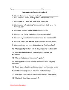 Journey to the Center of the Earth Worksheet