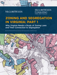 Zoning and Segregation in Virginia: A Historical Analysis