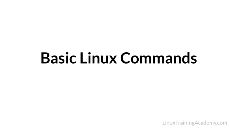 Basic Linux Commands: A Quick Guide