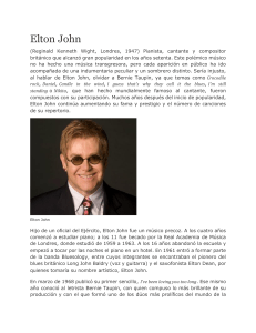 Elton John: Biografía y Trayectoria Musical