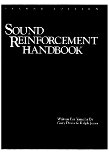Sound Reinforcement Handbook: Audio Engineering Guide