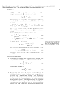 Information Theory Solutions: Hamming Codes & Error Probability