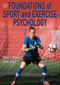 Sport & Exercise Psychology: Foundations, 7th Edition