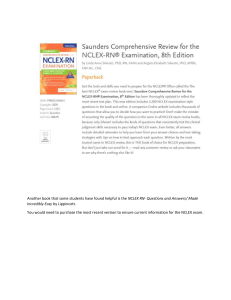 NCLEX-RN Exam Prep Textbook