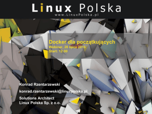 Docker dla początkujących: Wprowadzenie i podstawy