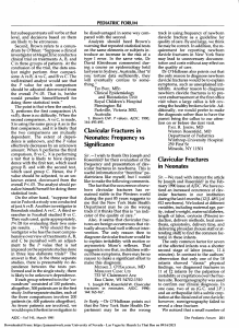 Clinical Trials & Neonatal Fractures: Statistical & Medical Analysis