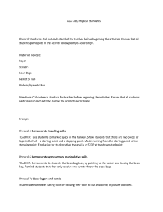 ALA Kids Physical Standards Lesson Plan