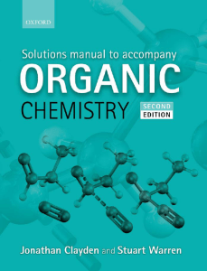 Organic Chemistry Solutions Manual, 2nd Edition