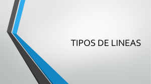 Tipos de Líneas en Dibujo Técnico