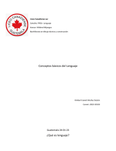Conceptos Básicos del Lenguaje