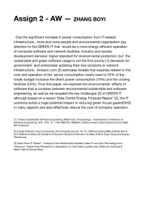 Green IT & Sustainable Software Engineering Research