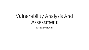 Vulnerability Analysis & Assessment: A Cyber Security Overview