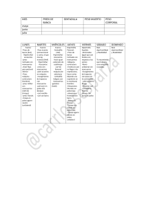 Plan de Entrenamiento Fuerza e Hipertrofia