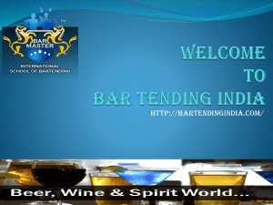 Bartending Course Benefits in India | Bartendingindia.com