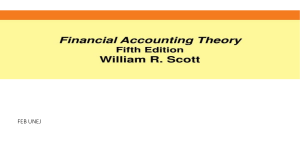 Financial Accounting Theory Presentation