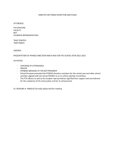 PVMGO Meeting Minutes 2022-2023