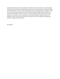 Umar(Ra): Humbleness, Tolerance, and Leadership