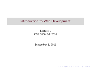 Web Development Introduction: HTML, CSS, JavaScript, PHP