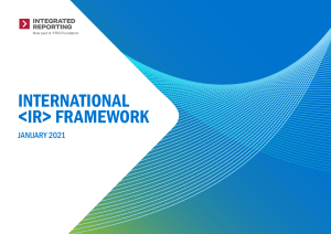 International Integrated Reporting Framework