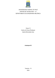 Relatório Técnico: Projeto de Válvula