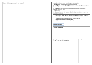 Mr. Birling Character Analysis Worksheet