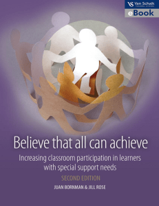 Classroom Participation for Special Needs Learners