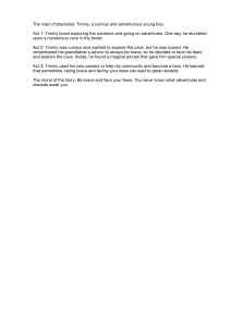 Timmy's Adventure Story Outline