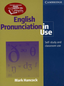 English Pronunciation in Use: Coursebook