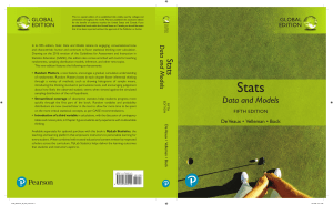Stats: Data and Models, 5th Edition - Textbook