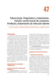 Tuberculosis: Diagnóstico y Tratamiento