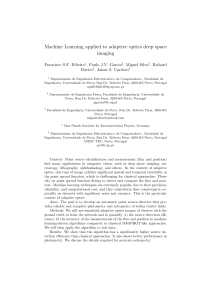 Machine Learning for Adaptive Optics Deep Space Imaging