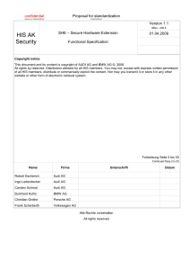 SHE Functional Specification