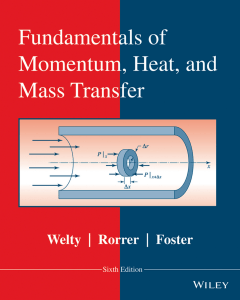 Momentum, Heat, & Mass Transfer Fundamentals Textbook