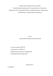 Отчет о преддипломной практике: Опыт системного администратора