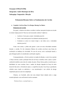Fundamentos da Corrida: Resumo de Engenharia Automotiva