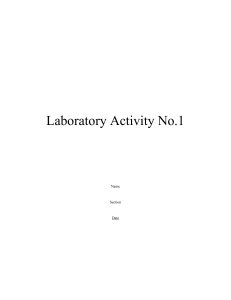 Electrical Circuit Analysis Lab Activity
