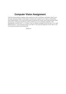 Computer Vision Assignment: Human Detection & Tracking