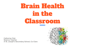 Brain Health in the Classroom Presentation