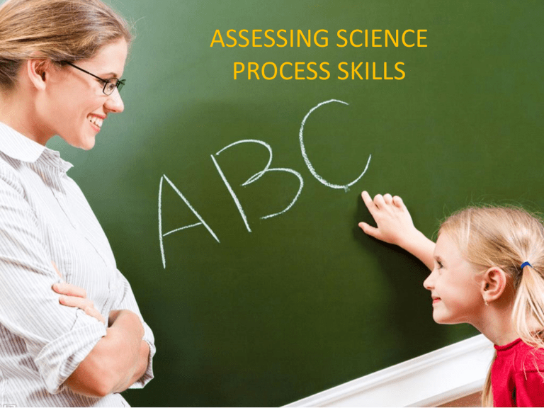 Assessing Science Process Skills: A Guide for Educators