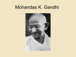 Mohandas Gandhi: Nonviolent Protest & Life Overview