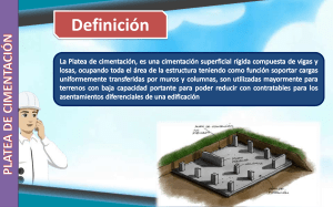 Losas de Cimentación: Tipos y Asentamientos